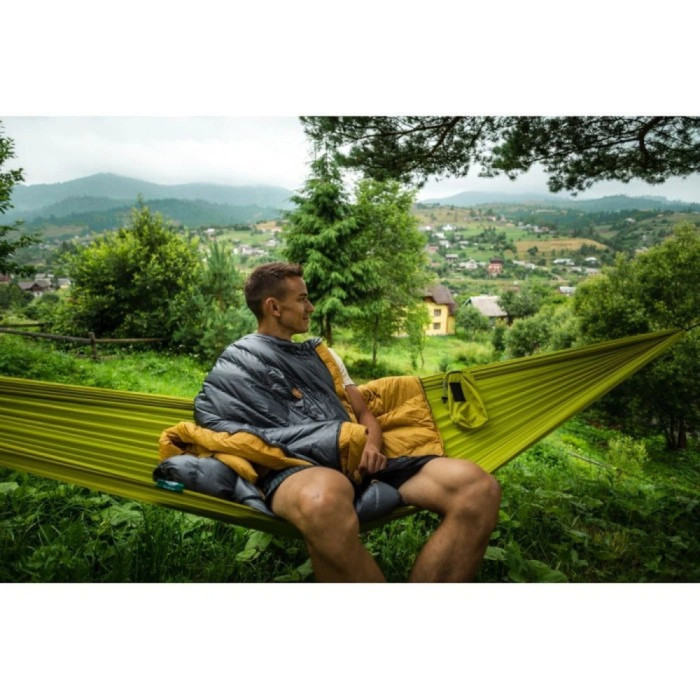 Спальник пуховий Turbat NOX 250 legion blue - 185 см - синій 