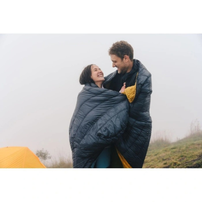 Спальник пуховий Turbat NOX 250 legion blue - 185 см - синій 