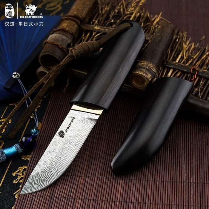 Ніж HX Outdoors DM-035, чорне дерево 