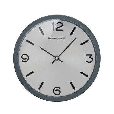 Годинники настінні Bresser MyTime Silver Edition (8020316MSN000)