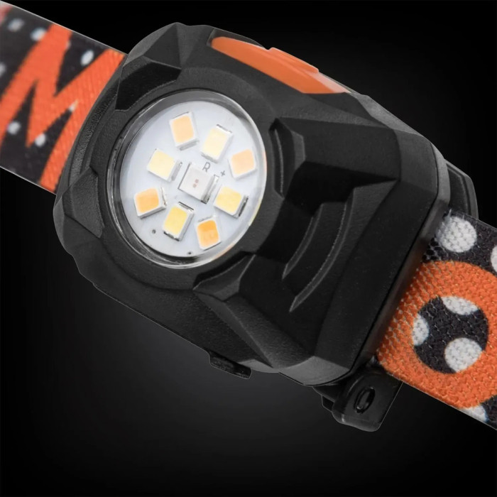 Ліхтар налобний Mactronic Rebel (400 Lm) Cool/Warm White/Red LED Recharg Type-C (AHL0061UC) 