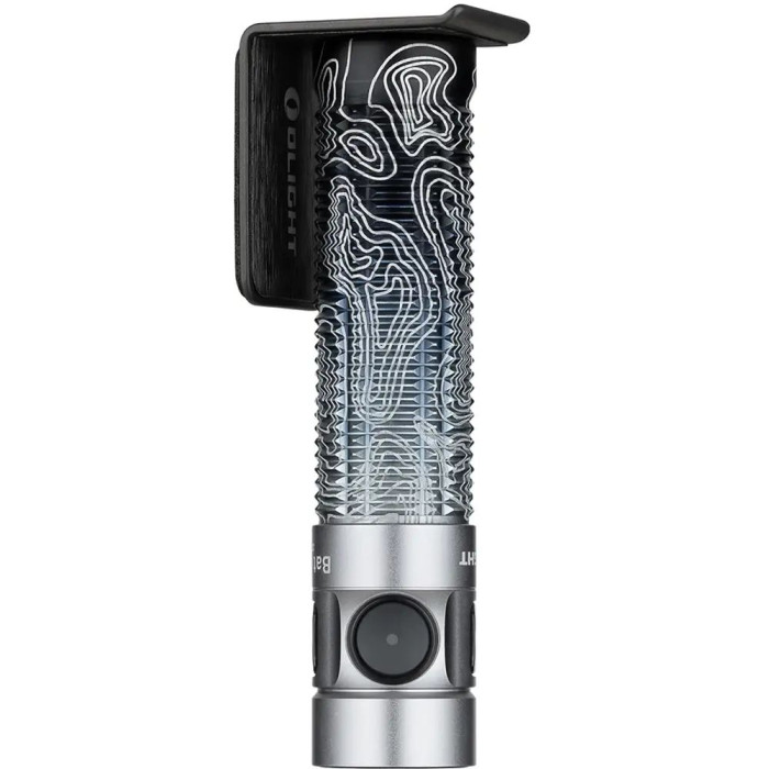 Ліхтар Olight Baton 3 Pro, silver ridge 