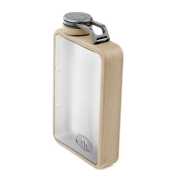 Фляга GSI Outdoors Boulder 6 Flask (пісочний) 