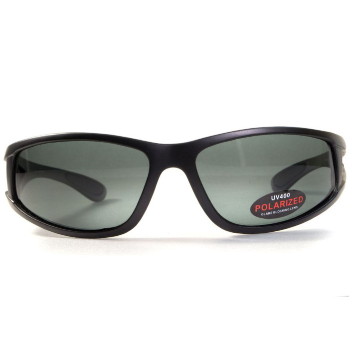 Окуляри BluWater Florida-3 Polarized (gray) чорні 