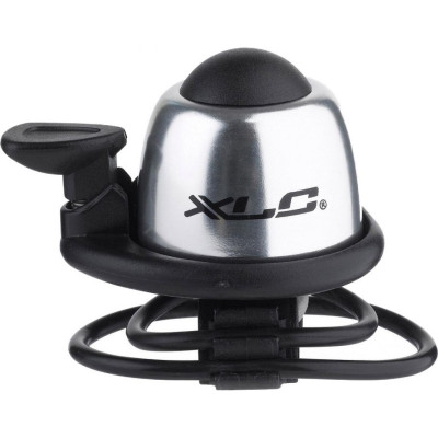 Дзвінок велосипедний XLC DD-M07, сріблястий, Ø22, 2-31, 8 мм