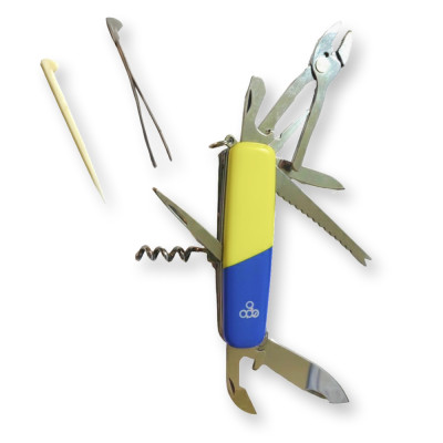 Ніж Ego tools A01.10 синьожовтий