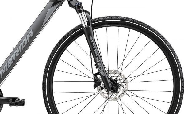 Велосипед Merida 2021 crossway 40 xl (58) silk anthracite(grey /black) 