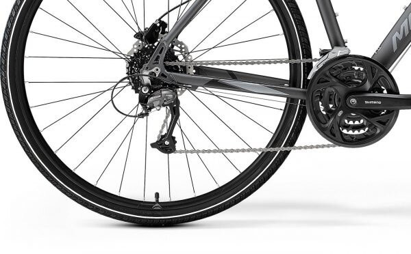 Велосипед Merida 2021 crossway 40 xl (58) silk anthracite(grey /black) 