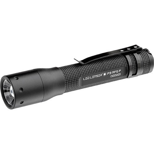 Ліхтар-брелок Led Lenser P3 AFS P, 75 лм, чорний (картонна уп.) 