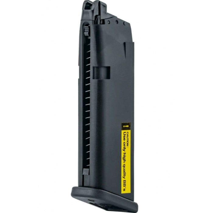 Магазин для страйкбольного пістолета Umarex Glock 17  кал. 6мм. Gas Blowback 