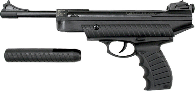 Пістолет пневматичний Webley Typhoon 4,5 мм 48J 