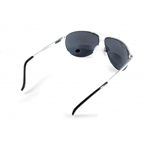 Окуляри біфокальний об'єктив Global Vision Aviator (+2,5) сірий 