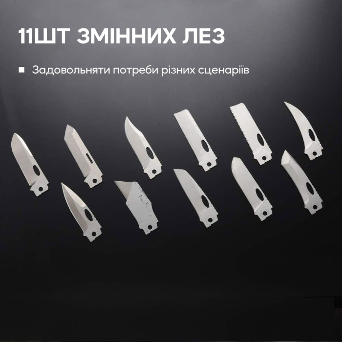 Набір клинків змінних Roxon (BA04; BA10; BA11) 3in1 