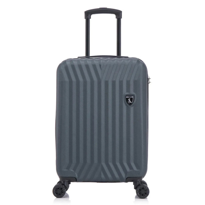 Валіза Semi Line 20" (S) Navy-Green (T5859-1) 