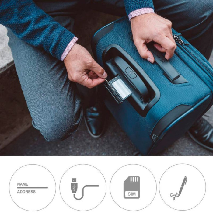 Чемодан на 4 колесах Victorinox Werks Traveler 6.0/Grey S 34 л (Vt605404) 