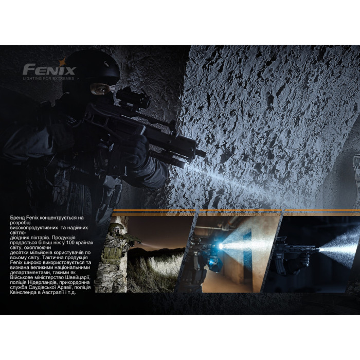 Багатофункціональний ліхтар Fenix TK06 Luminus SST20 L4, 800 люмен 