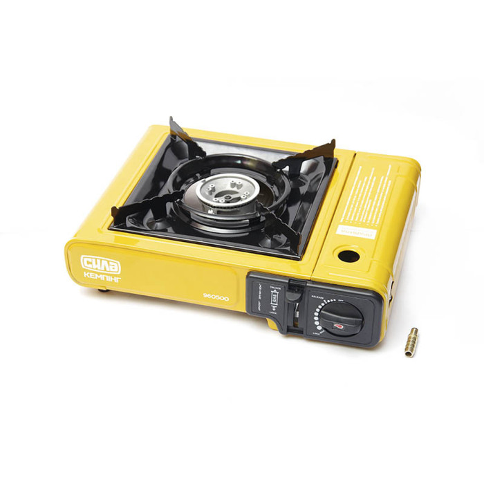 Плита газова СИЛА Сушеф одноконфорочна з п'єзопідпалювачем та перехідником 