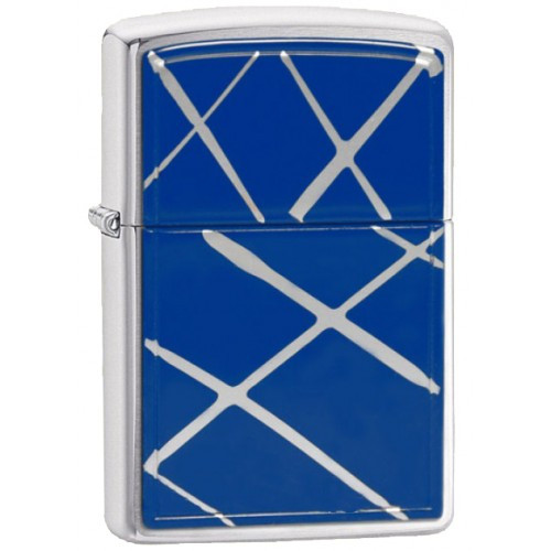 Запальничка Фарба для струн Zippo-синій матовий Хром 20177 