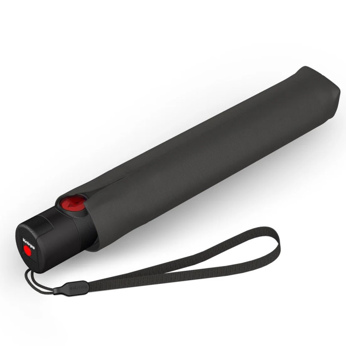 Парасоля Knirps U.200 Dark Grey  Авто/Складана/6спиць /D97x26см 