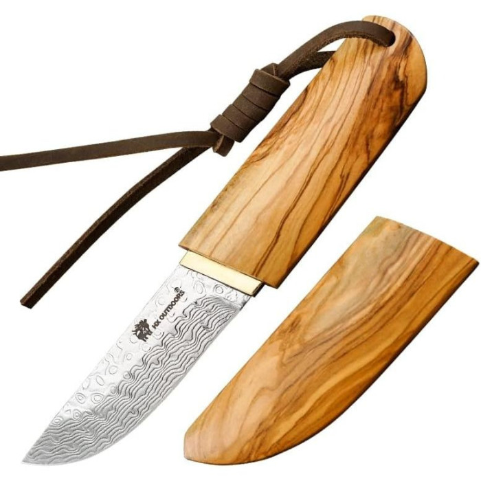 Ніж HX Outdoors DM-036, світле дерево 