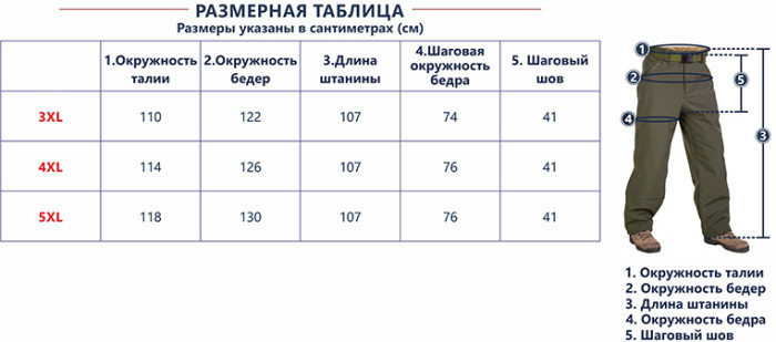 Штани KLOST Soft shell Трофей, 1011, XXXL 