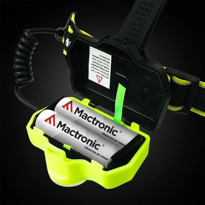 Ліхтар налобний Mactronic Ultimo X1000 (1000 Lm) Cool White/Red Type-C Recharg Helmet Kit (PHL0012) 