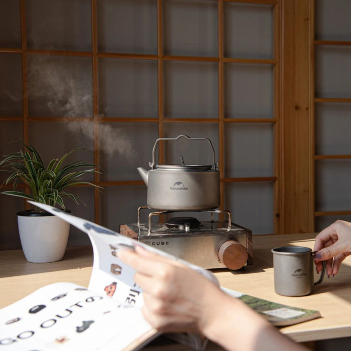 Чайник титановий Naturehike NH21CJ007 1 л 