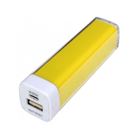 Power Bank DOCA D-Lipstick HT-2600, 2600 mAh (жовтий) 
