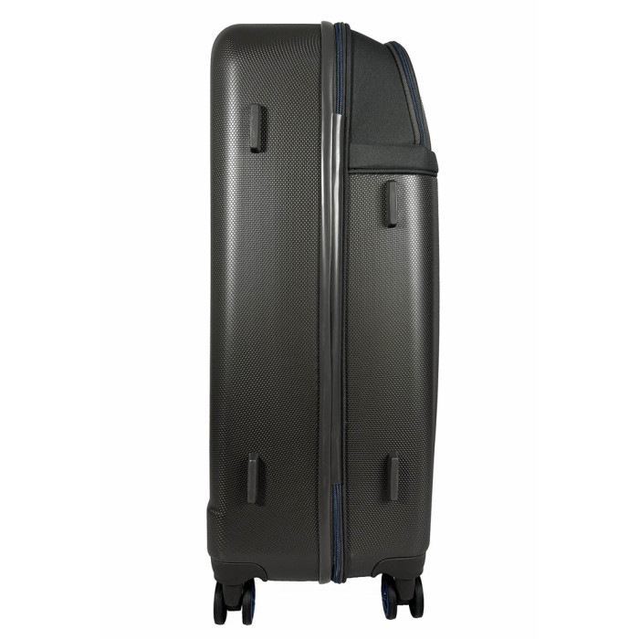 Валіза Semi Line 28" (L) Dark Brown/Blue Line (T5736-3)