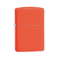 Запальничка Zippo Reg Neon Orange Lighter 28888