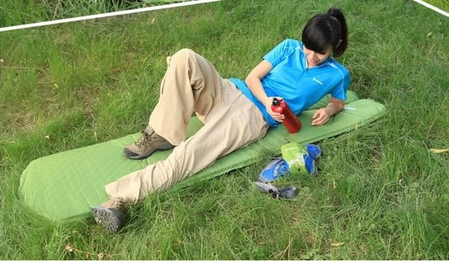 Килимок самонадувний KingCamp Wave Super (KM3548), Blue 