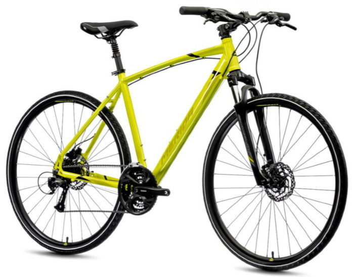 Велосипед Merida 2021 crossway 40 xs (44) light lime(olive /black) 