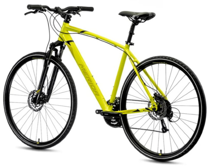 Велосипед Merida 2021 crossway 40 xs (44) light lime(olive /black) 