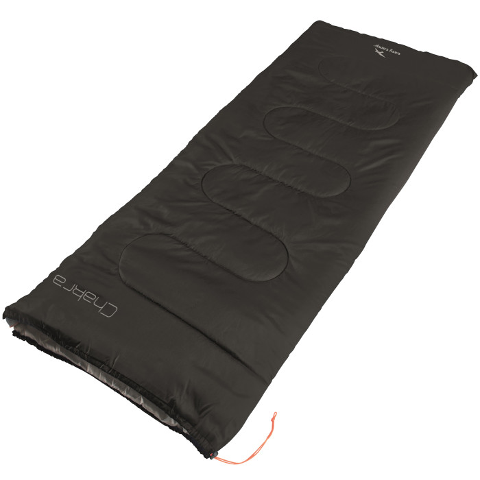 Спальний мішок Easy Camp Chakra /+10°C Black Left (240146) 