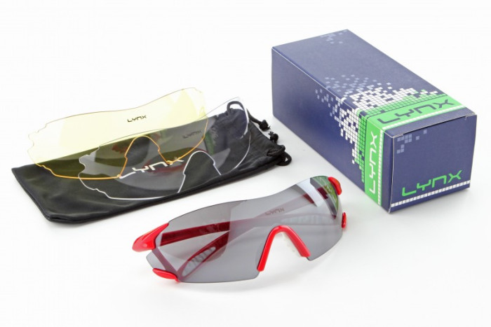 Окуляри Lynx Dallas R Shiny Red 