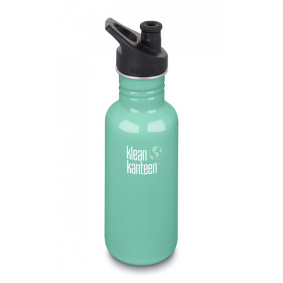 Спортивна пляшка для води Klean Kanteen Classic Sport Cap 532 мл (бірюзова)