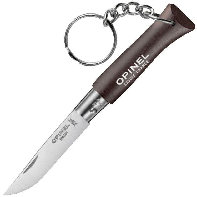 Ніж-брелок Opinel №4 (Коричневий) 