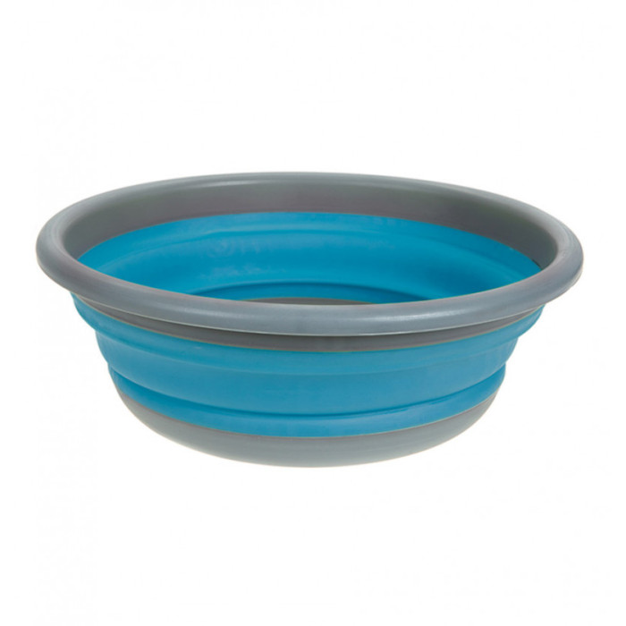 Миска складна Summit Pop Large Round Bowl Blue /Grey 