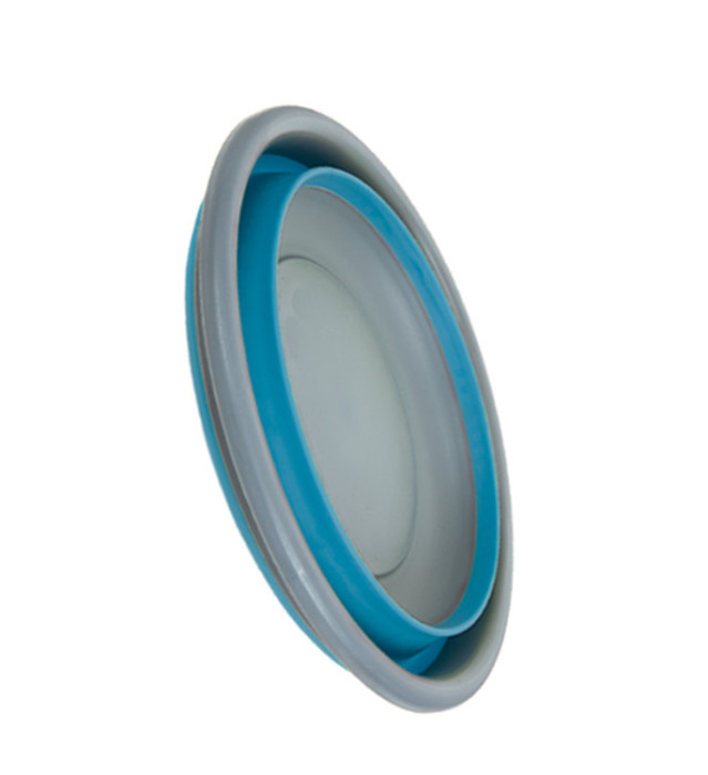 Миска складна Summit Pop Large Round Bowl Blue /Grey 