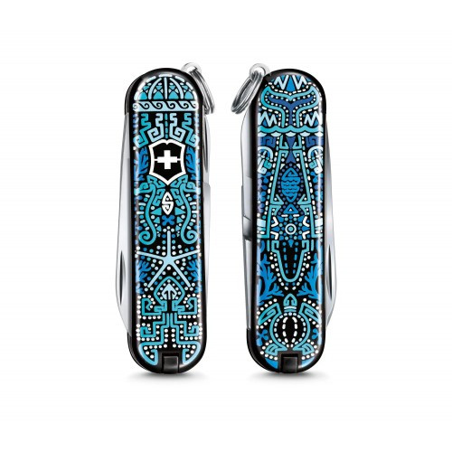 Складаний ніж-брелок Victorinox Classic Limited Edition 2021" Ocean Life " (0.6223.L2108) 