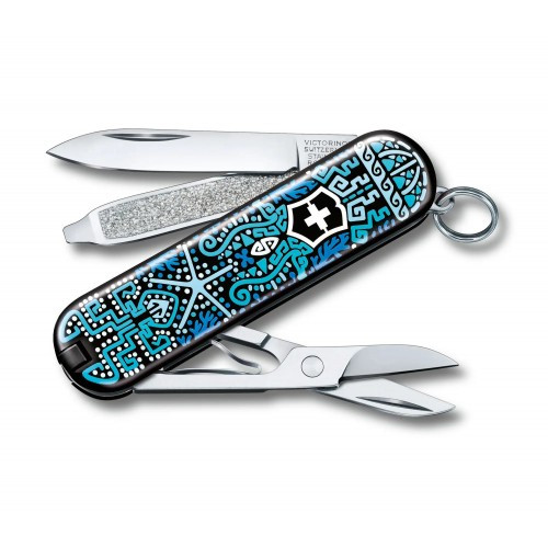 Складаний ніж-брелок Victorinox Classic Limited Edition 2021" Ocean Life " (0.6223.L2108) 