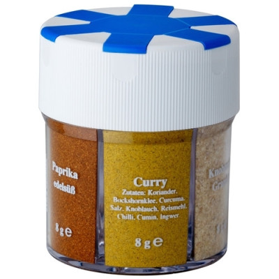 Контейнер з приправами Trek'n Eat Seasonings Dispenser 6-parts filled