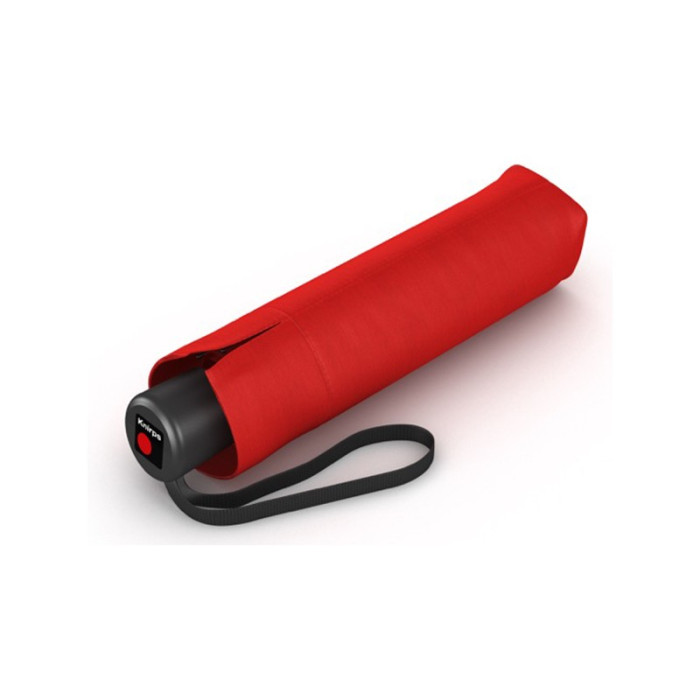 Парасолька Knirps A. 050 Red хутро /складаний /8спіц /D99x24см 