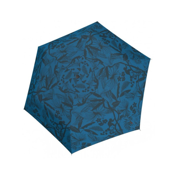 Парасолька Knirps U. 200 Renew Blue Авто /складаний /6спіц /D97x26см 