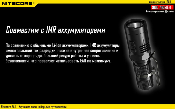 Ліхтар Nitecore EA11 