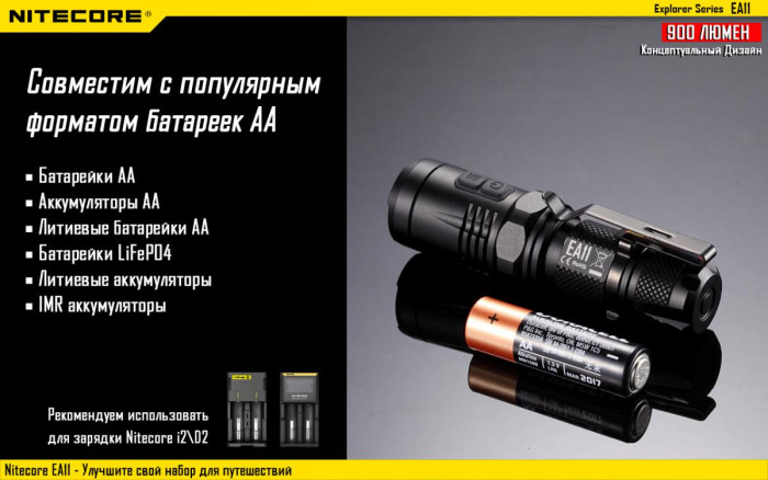 Ліхтар Nitecore EA11 