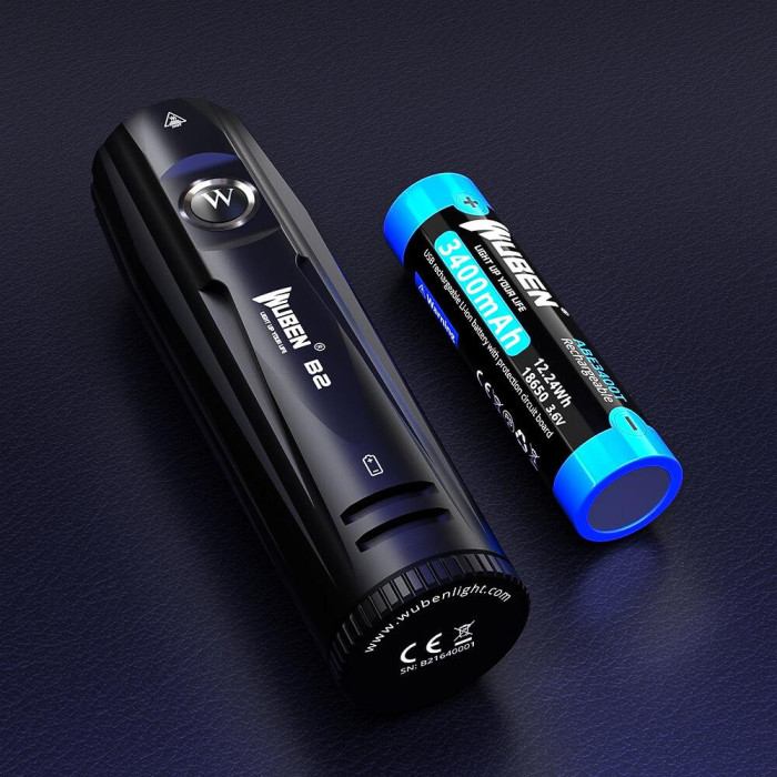 Ліхтар велосипедний Wuben B2 18650 