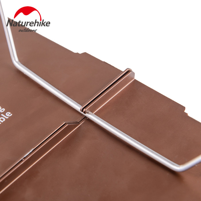 Складаний столик похідний Naturehike Compact Table 340х250 мм champagne gold NH17Z001-L 