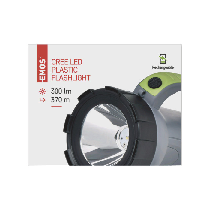 Ручний ліхтар Emos P4527, 300 лм 