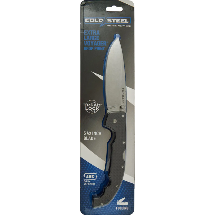 Ніж Cold Steel Voyager XL Drop Point, AUS 10A 